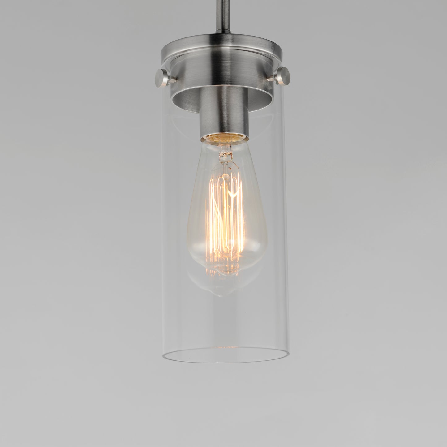 12406CLSN - 1 Light Pinn 5" Pendant - Satin Nickel
