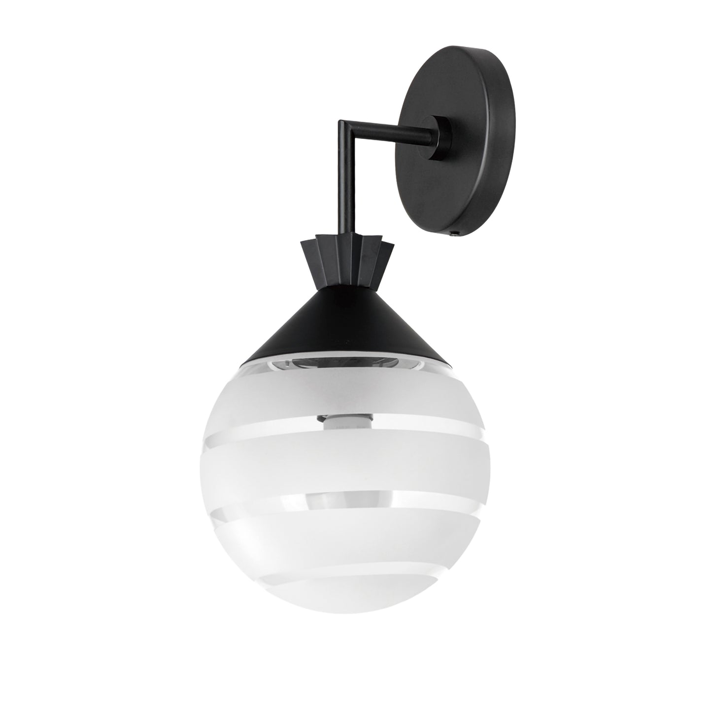 12444CLFTBK - Copacabana 16" Outdoor Wall Sconce - Black
