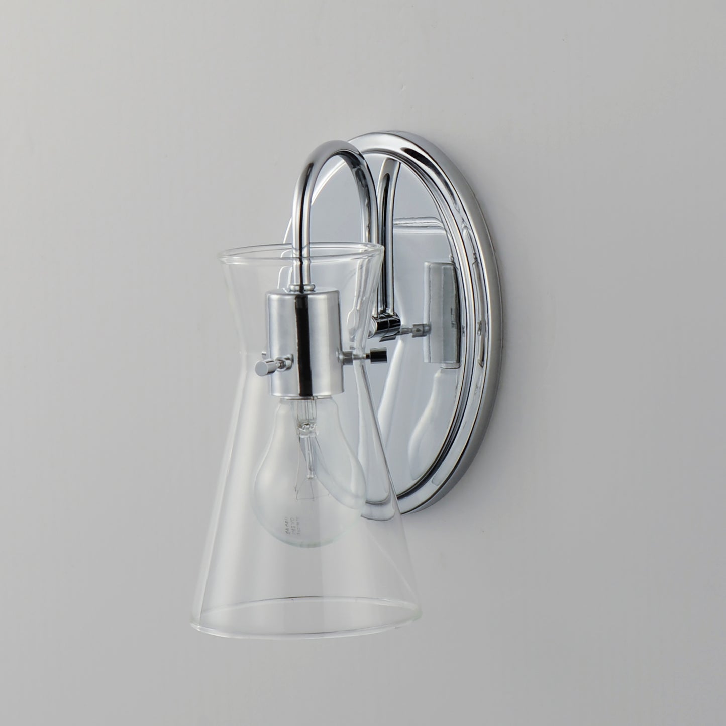 12481CLPC - 1 Light Ava 5" Vanity Light - Polished Chrome