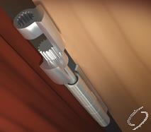 Residential Doorsaver II Satin Nickel Finish