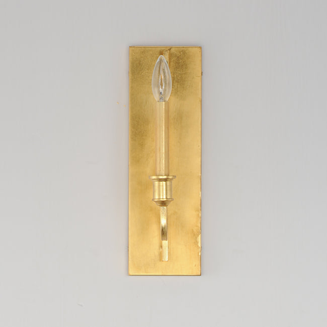 12781GL - 1 Light Normandy 4.75" Wall Sconce - Gold Leaf