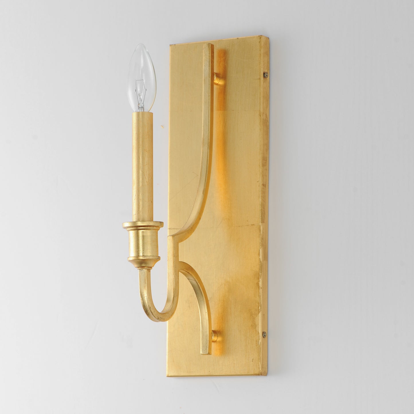 12781GL - 1 Light Normandy 4.75" Wall Sconce - Gold Leaf