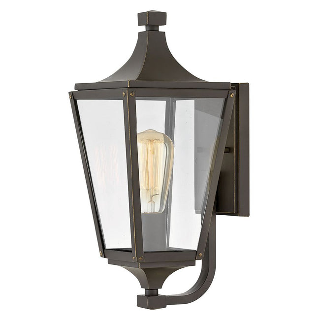 Hinkley 1290OZ - Jaymes 16" Small Wall Mount Lantern in Oil Rubbed Bronze