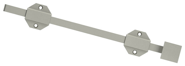 12SBM15 12" Modern Heavy Duty Surface Bolt; Satin Nickel Finish