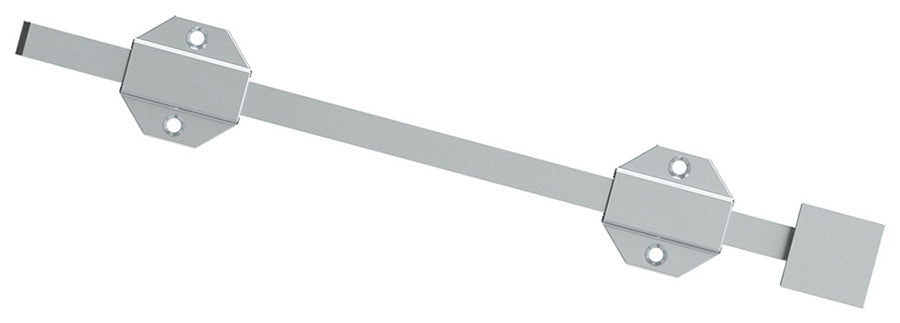 12SBM26 12" Modern Heavy Duty Surface Bolt; Bright Chrome Finish