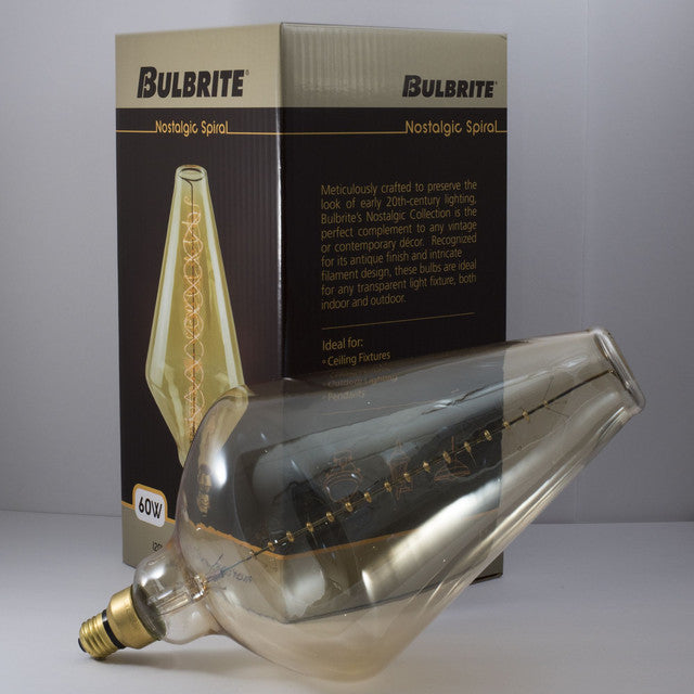 137701 - Nostalgic Diamond Shaped Light Bulb - 60 Watt