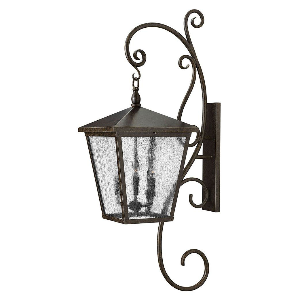 Hinkley 1439 - Trellis 52" Extra Large Wall Mount Lantern with Scroll