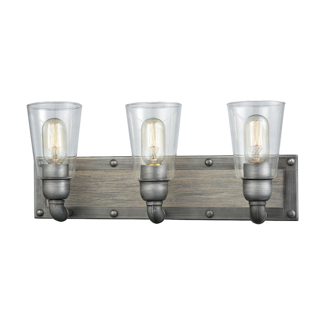 ELK Lighting 14472/3 - Platform 20" Wide 3-Light Vanity Lamp in Weathered Zinc