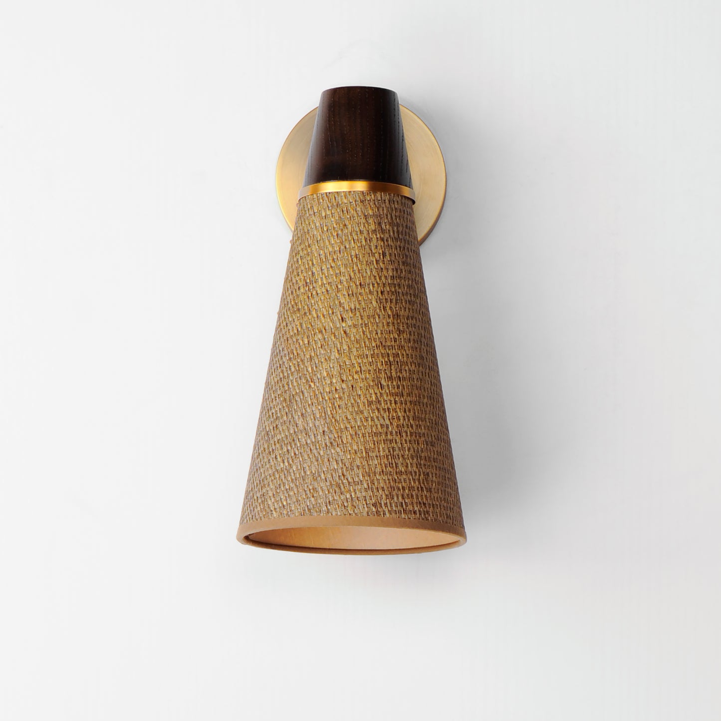 14480GCNAB - 1 Light Sumatra 6.5" Wall Sconce - Natural Aged Brass