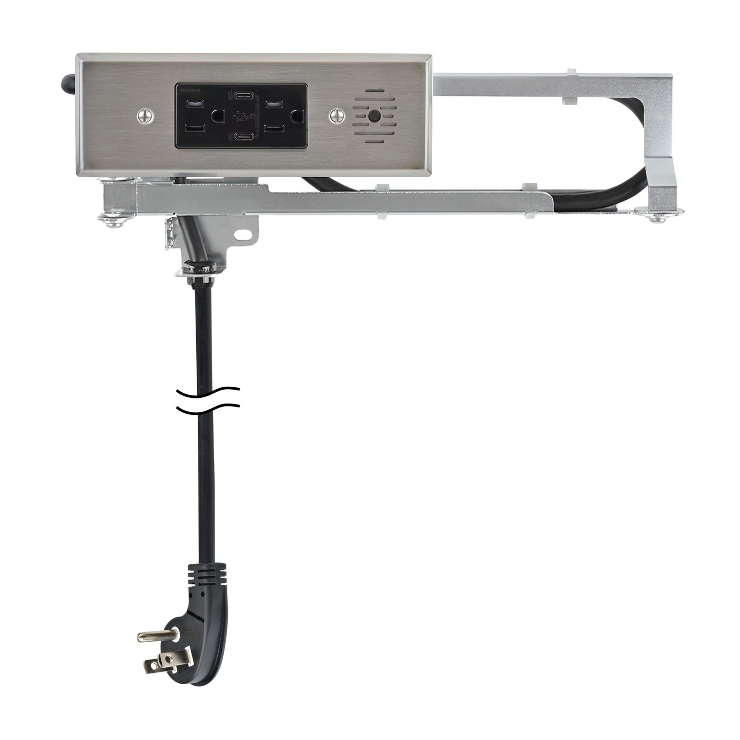 Blade In-Drawer Outlet (2) 15 Amp AC Outlets with (2) USB-C Ports