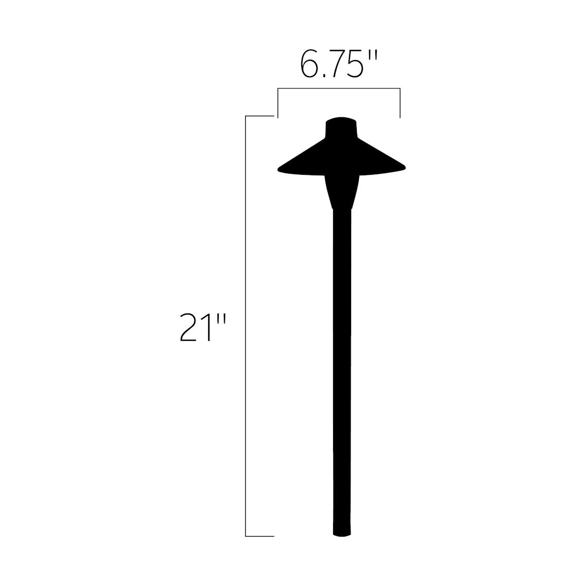 15478CBR - Landscape Path Light - 12v, Centennial Brass, G4