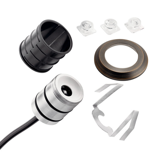 16140CBR30 - All-Purpose Recessed Hardscape Light - 12v, Centennial Brass, LED