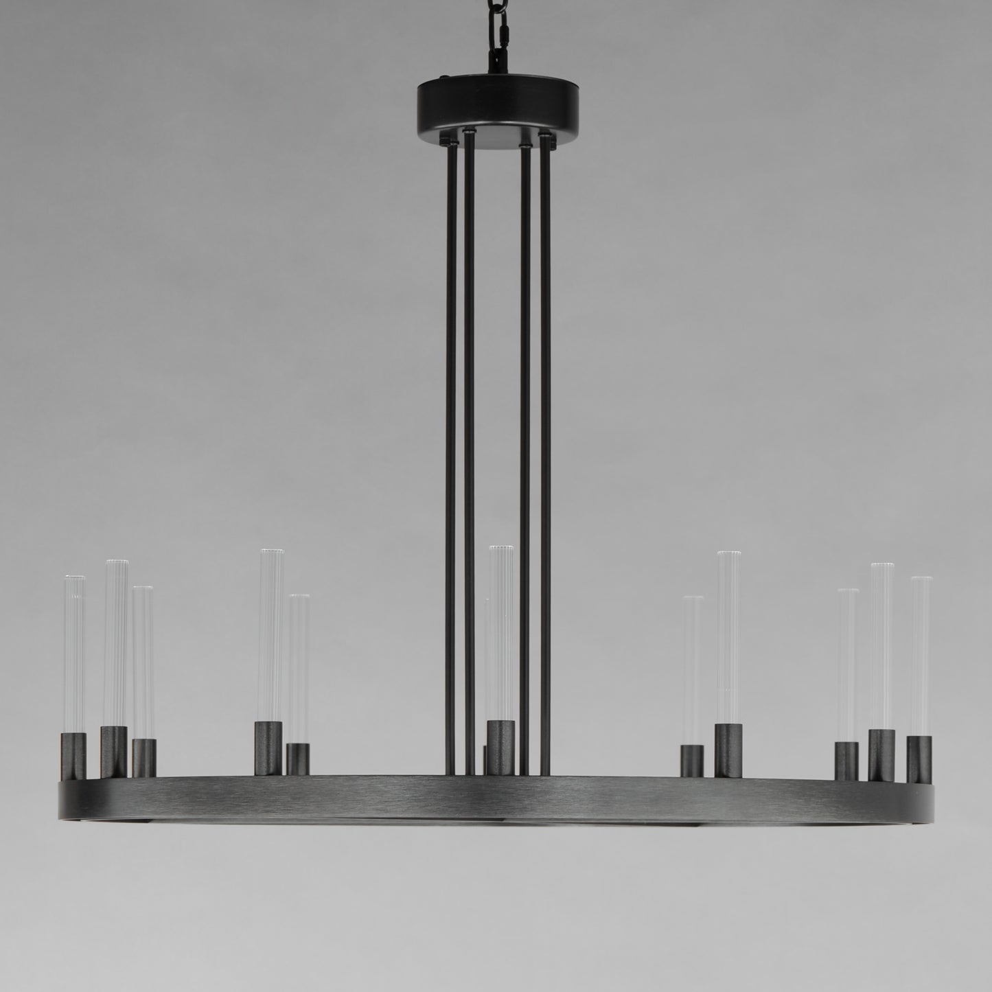 16164CRBK - 12 Light Ovation 32" Chandelier - Black