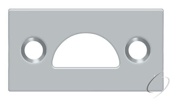 178MSTU26D Mortise Strike; Solid Brass; Satin Chrome Finish
