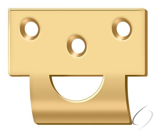 178USTCR003 Universal Strike; Solid Brass; Lifetime Brass Finish