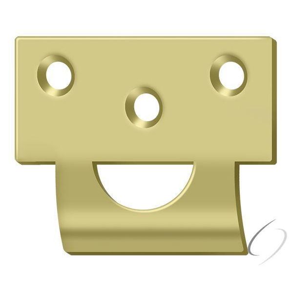 178USTU3 Universal Strike; Solid Brass; Bright Brass Finish