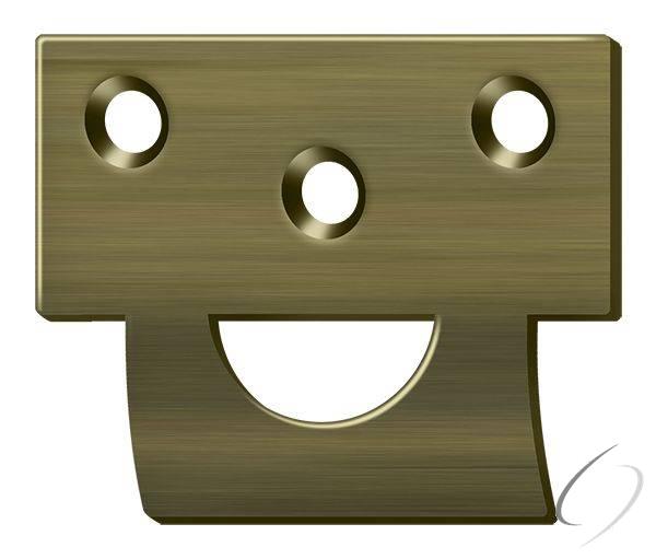 178USTU5 Universal Strike; Solid Brass; Antique Brass Finish