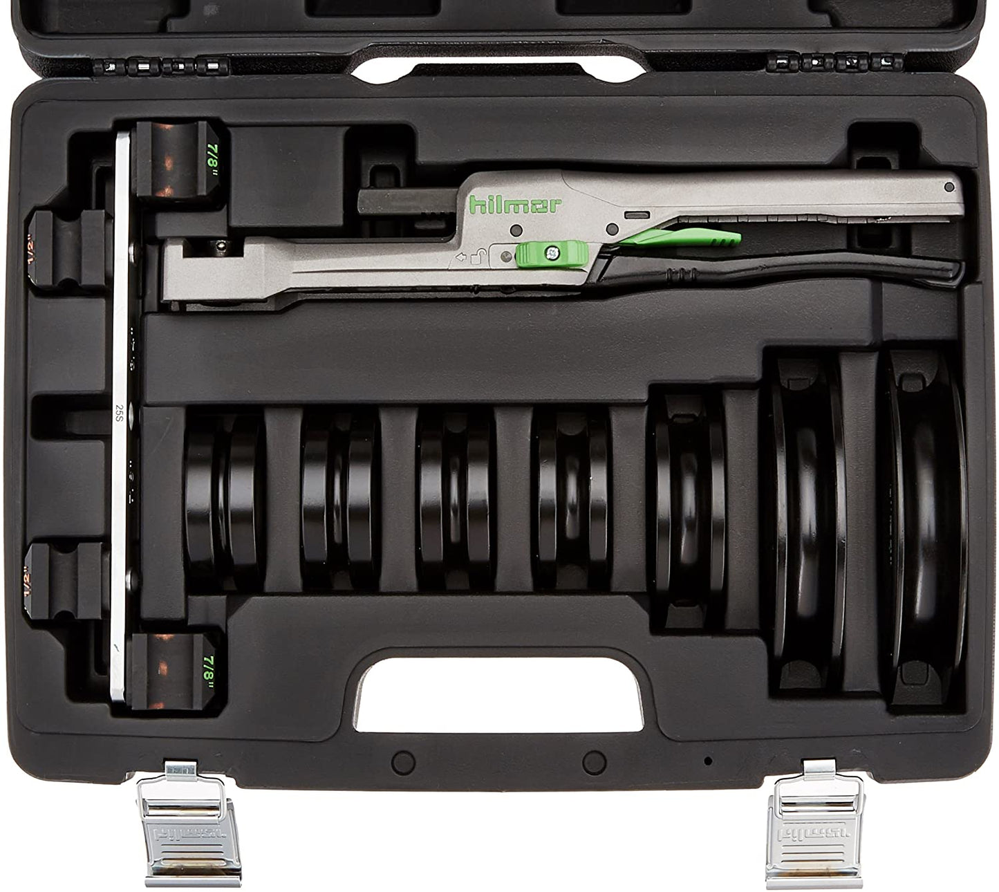 Hilmor 1839032 - CBK Compact Bender Kit, 1/4" To 7/8" - HVAC Tools and Equipment for Tube and Pipe Bending, Black