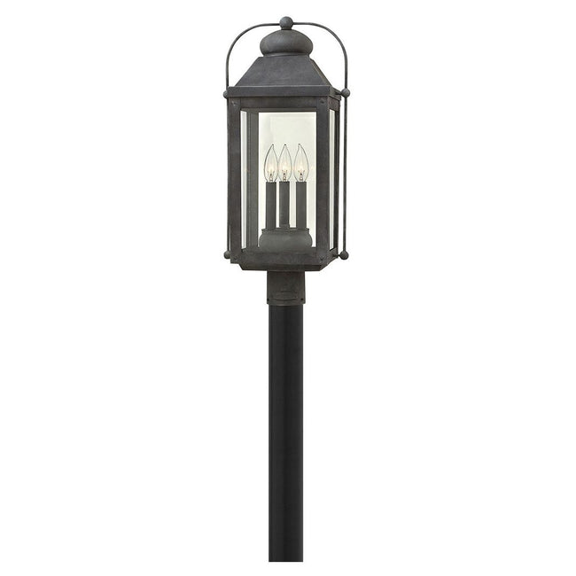 Hinkley 1851 - Anchorage 24" Tall Post or Pier Mount Lantern