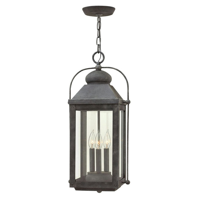 Hinkley 1852 - Anchorage 24" Tall 3 Light Indoor / Outdoor Large Hanging Lantern