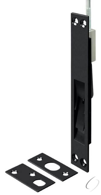 18EFB19 18" Extension Flush Bolt; Solid Brass; Black Finish