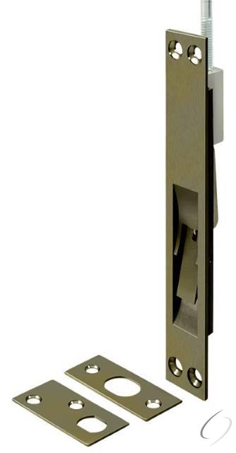 18EFB5 18" Extension Flush Bolt; Solid Brass; Antique Brass Finish