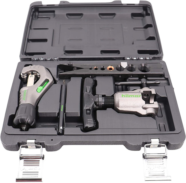 Hilmor 1937685 - Orbital Flare Kit with Tubing Cutter and Deburring Tool