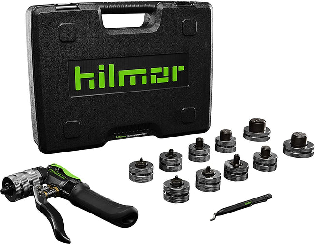 Hilmor 1964041 - Deluxe Compact Swage Tool Kit - HVAC Tools and Equipment- Black