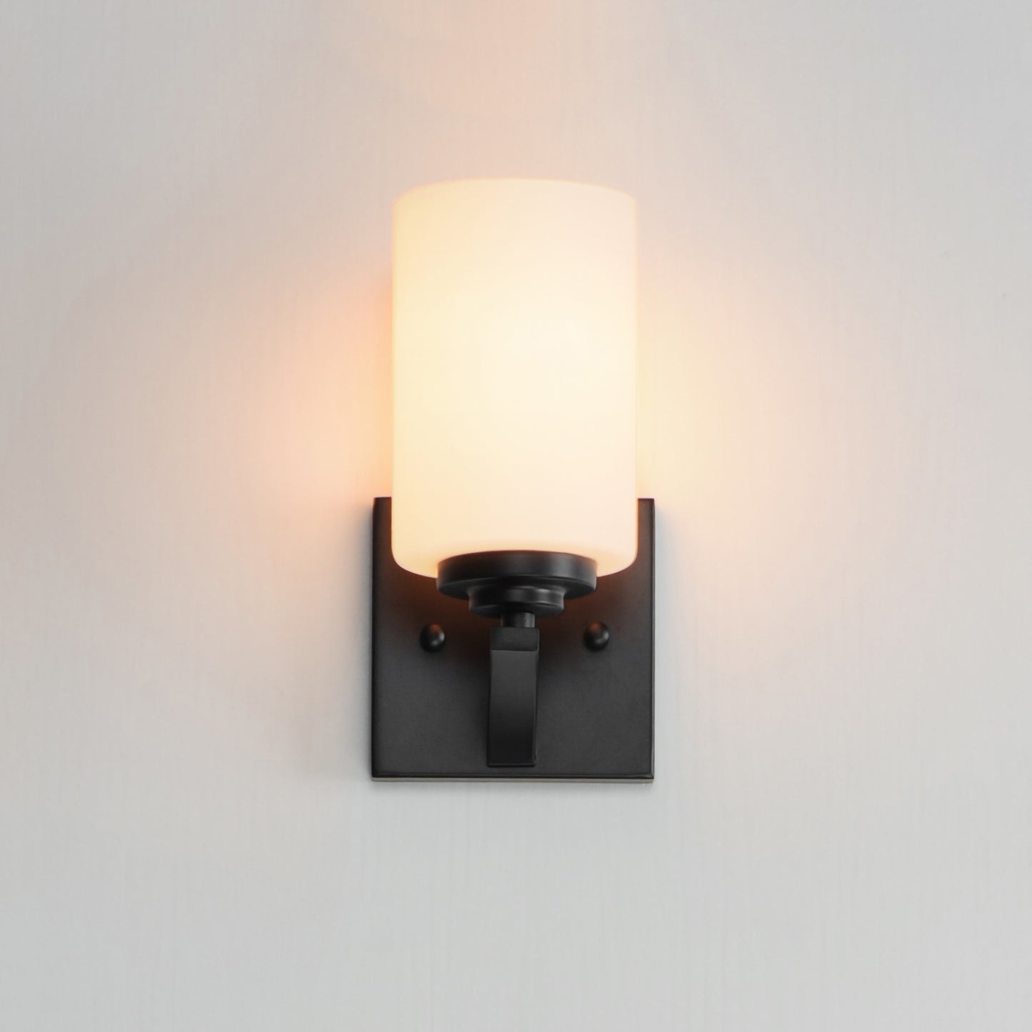 20030SWBK - 1 Light Deven 4.75" Wall Sconce - Black