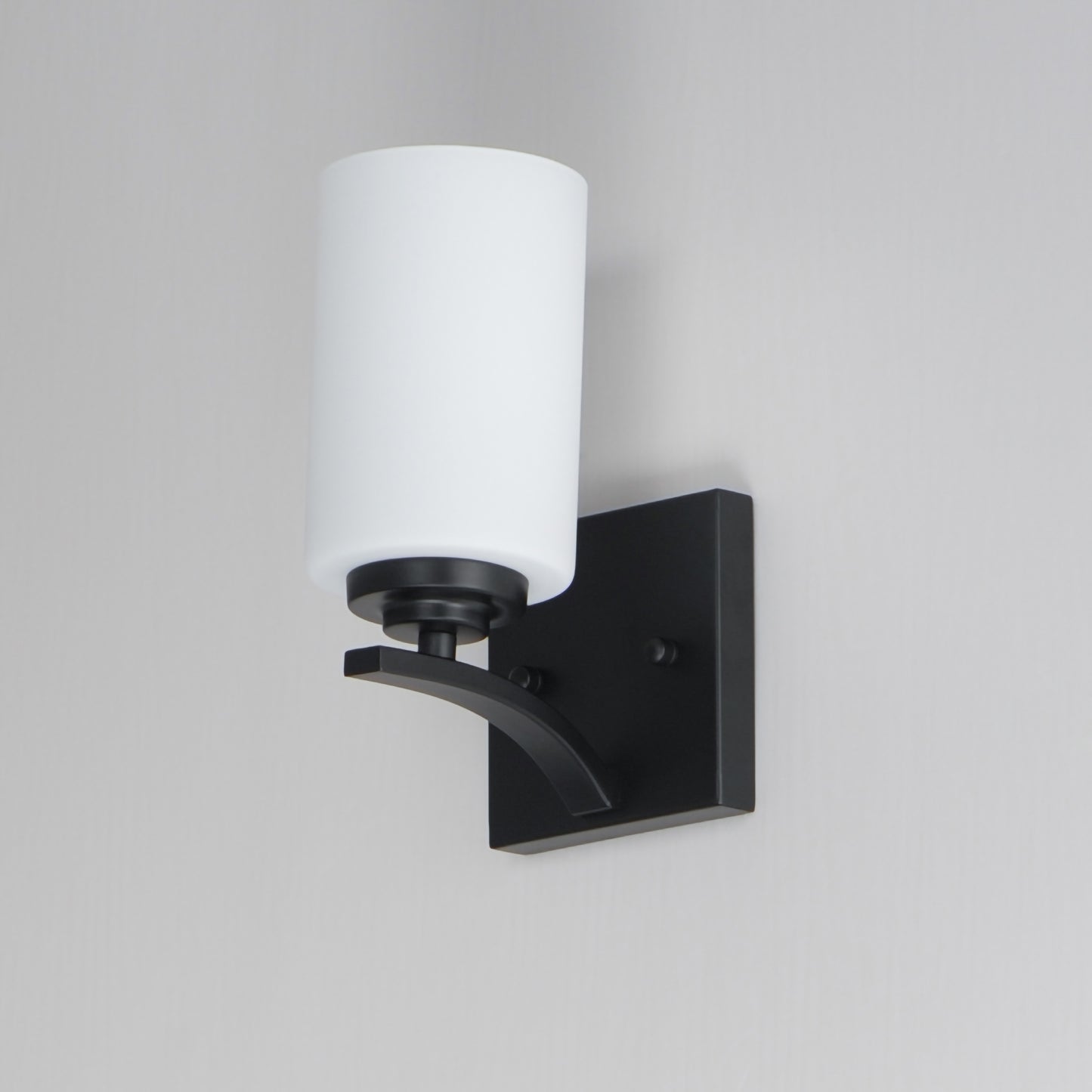 20030SWBK - 1 Light Deven 4.75" Wall Sconce - Black