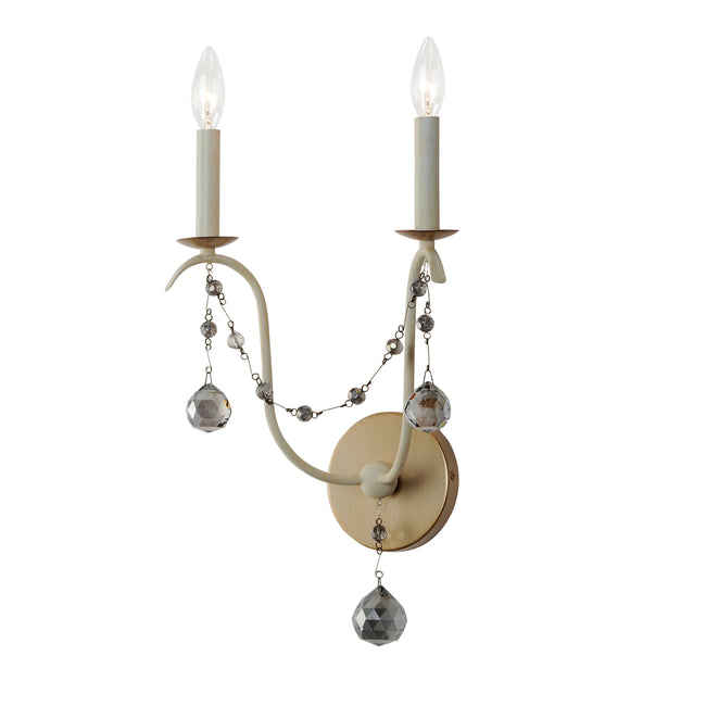 20482ECVG - 2 Light Formosa 12" Wall Sconce - Ecru/Venetian Gold