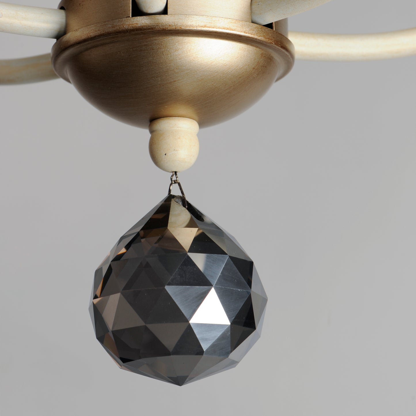 20486ECVG - 6 Light Formosa 27" Chandelier - Ecru/Venetian Gold