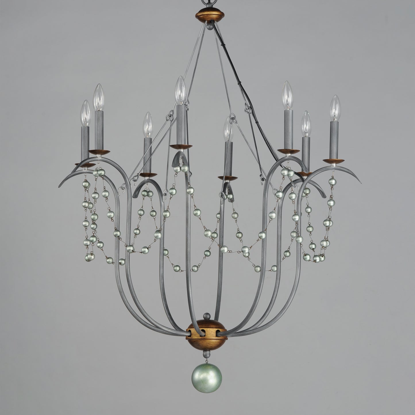 20488GN - 8 Light Formosa 32" Chandelier - Golden Noir