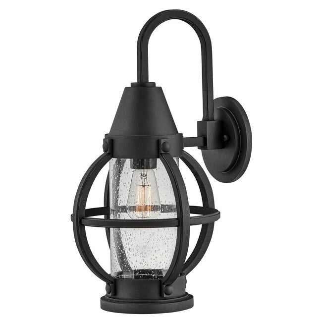 Hinkley 21005MB - Chatham 20" Large Wall Mount Lantern in Museum Black