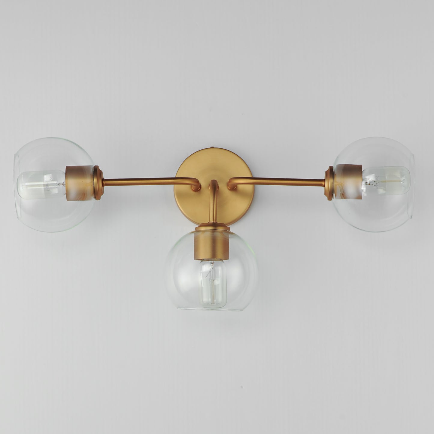 21633CLNAB - 3 Light Knox 26" Vanity Light - Natural Aged Brass