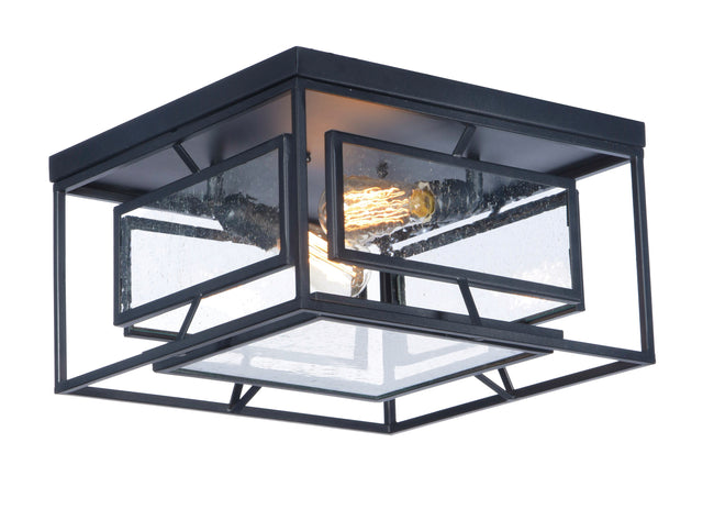 21670CDBK/BUI - Era 16" Flush Mount Ceiling Light - Black