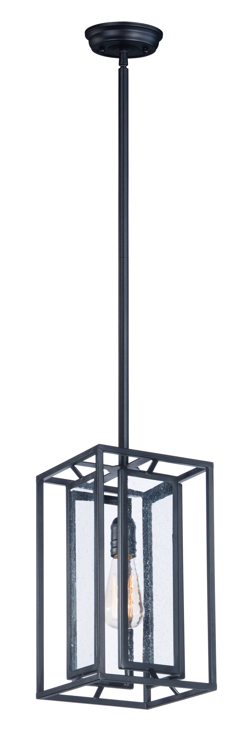 21672CDBK/BUI - 1 Light Era 7.75" Pendant - Black