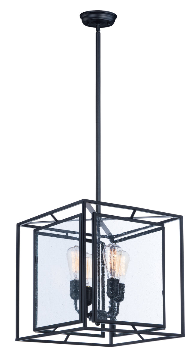 21675CDBK/BUI - 4 Light Era 16" Pendant - Black