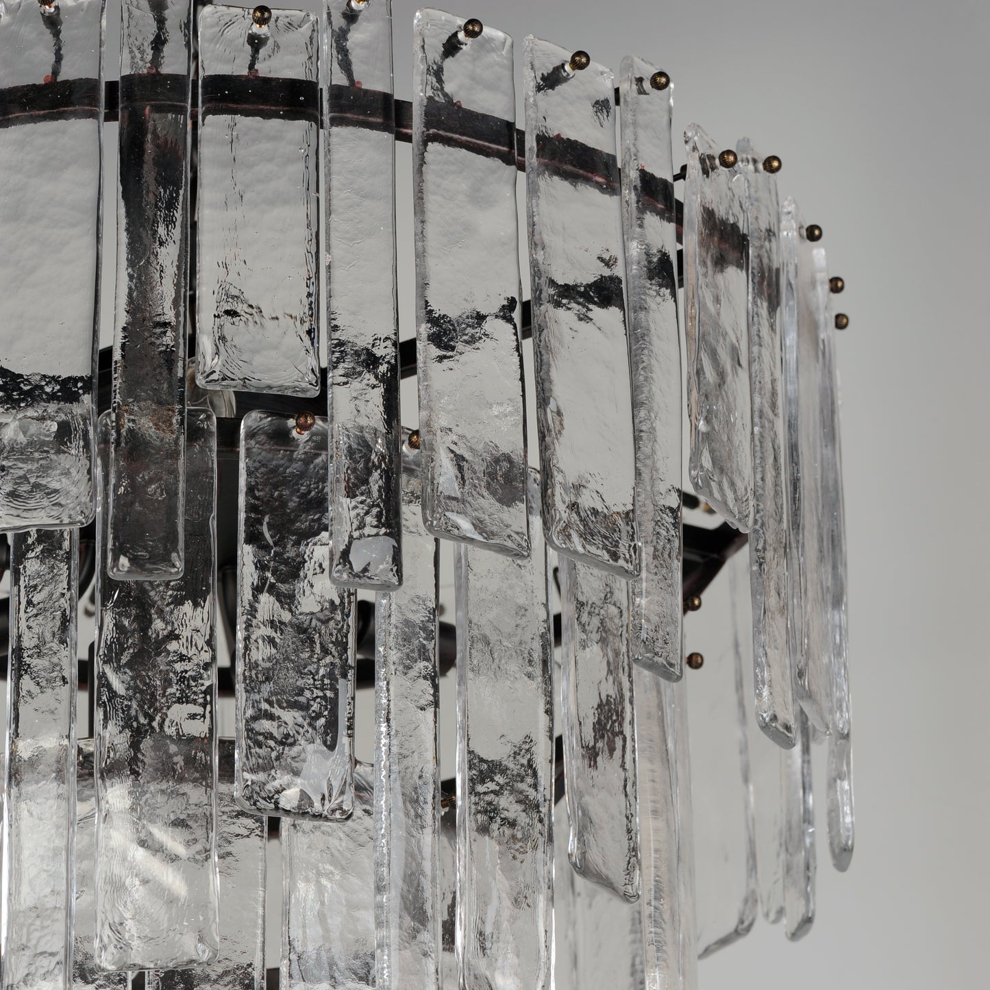 21835AGDBZ - 9 Light Warren 24" Pendant - Dark Bronze