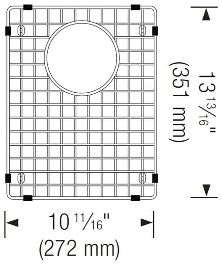 221013 - Stainless Steel Sink Grid for Precis Bar Sinks