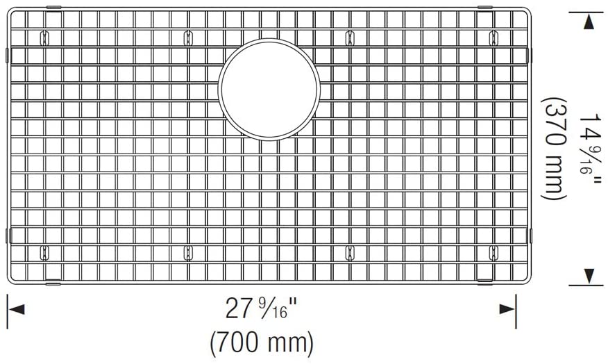 Stainless Steel Sink Grid for Precis Model Sinks