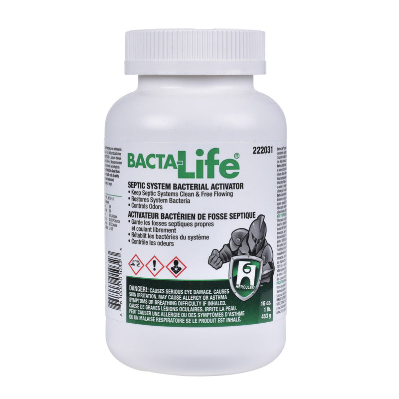 222031 - Hercules Bacta-Life Septic Cleaner - 1 lb
