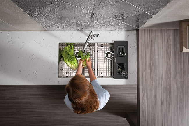 Stainless Steel Sink Grid (Precision & Precision 10 1-3/4 Bowl left bowl & Quatrus 518169)