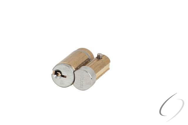 Full Size Interchangeable Core E Keyway Satin Chrome Finish