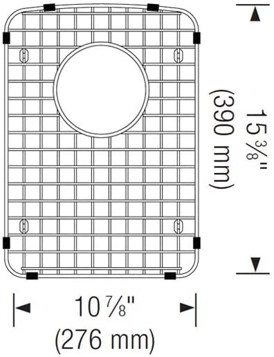 Stainless Steel Sink Grid (all Diamond 1-3/4 small bowl)