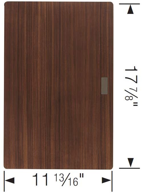 Walnut Compound Cutting Board (Precision 16" Bowls)