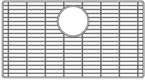Stainless Steel Sink Grid (Ikon 30" Apron Front)