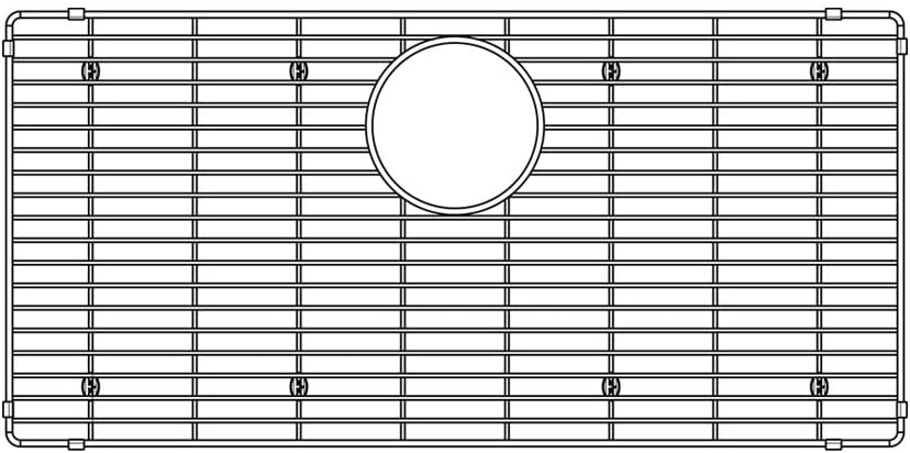33" Stainless Steel Kitchen  Sink Grd