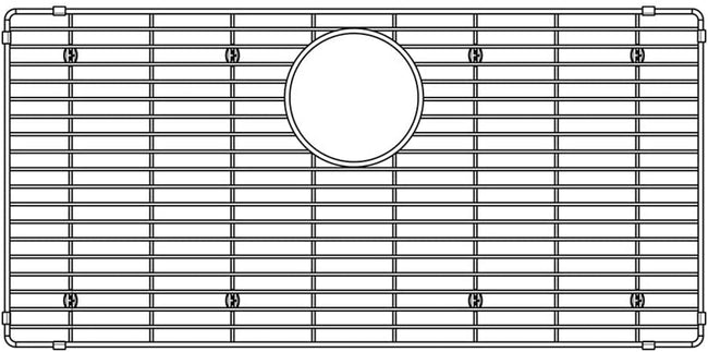 33" Stainless Steel Kitchen  Sink Grd