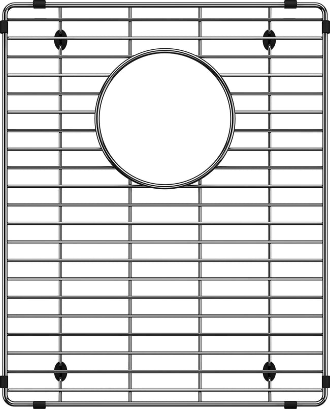 Quatrus R15 Apron 1-3/4 Stainless Steel Sink Grid Right